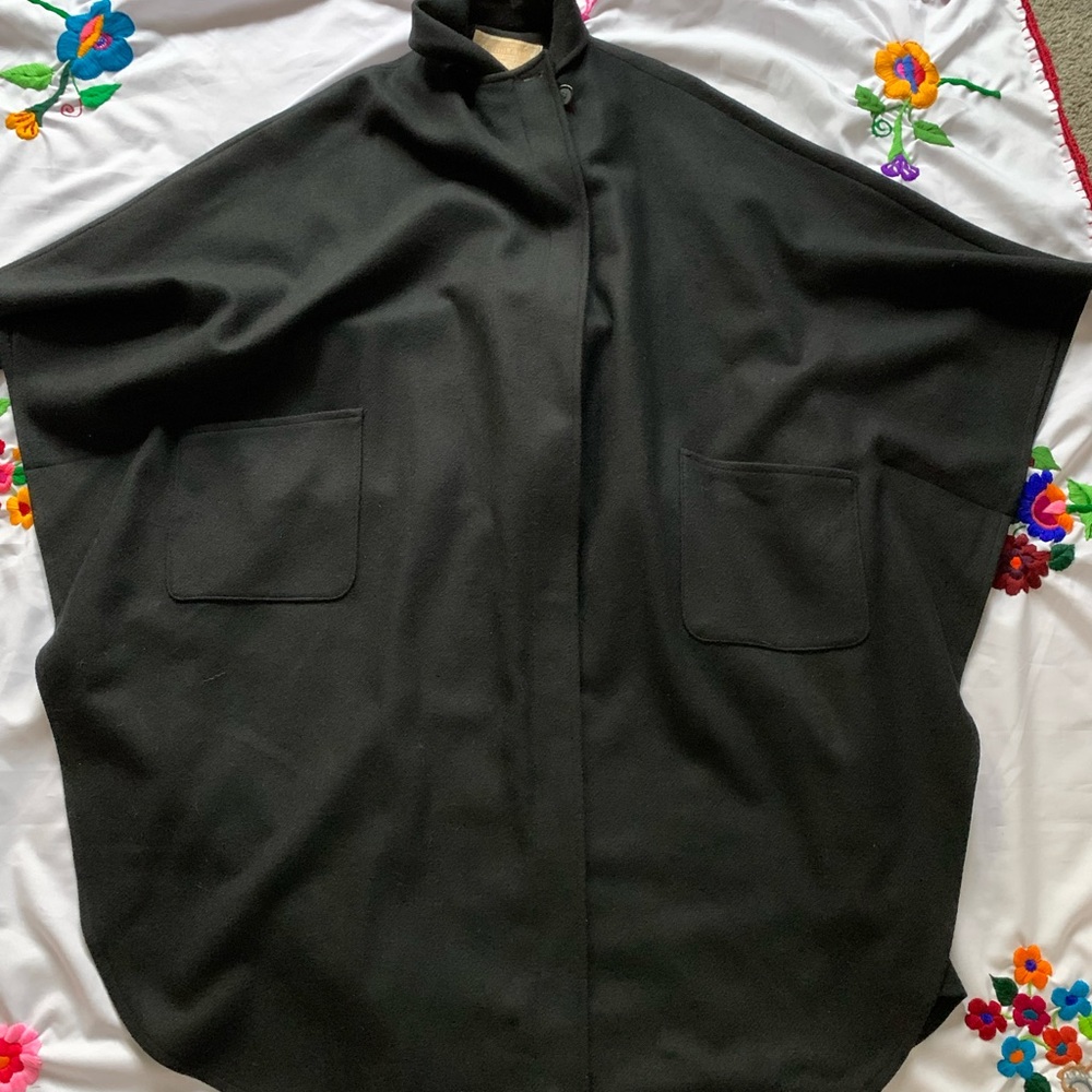 Pendleton Black Wool Shawl